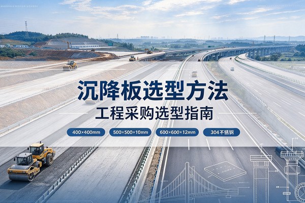 迎江沉降板选择方法
