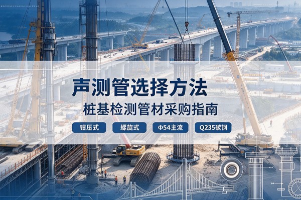 迎江声测管选型标准