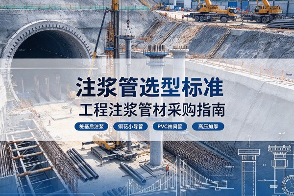 迎江注浆管选型标准