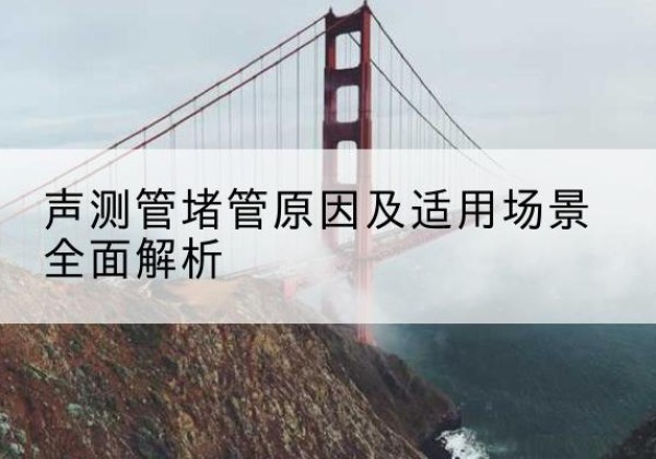 迎江声测管堵管的主要原因有哪些？-声测管堵管原因及适用场景全面解析